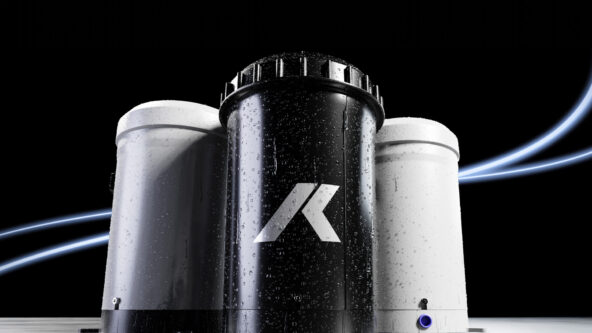 Studio photo of KISTERS tipping bucket rain gauges TB3, TB7 & TB4 that meet WMO standards