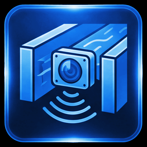 Icon Streamlined water discharge monitoring